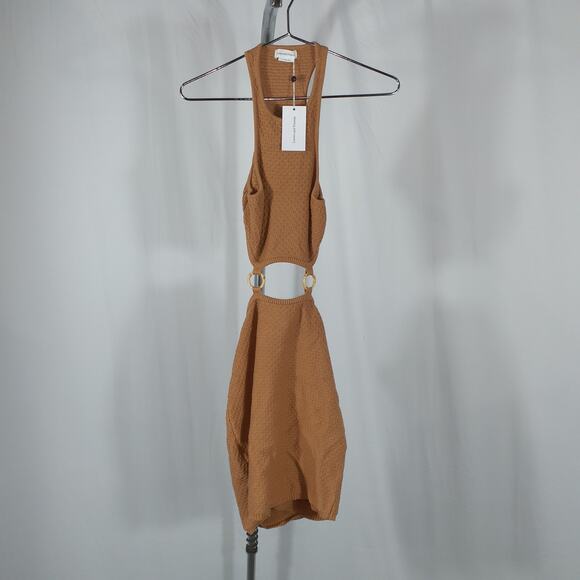 Lovers And Friends 'Francesca' Tan Dress Size S - NWT - Picture 2 of 4